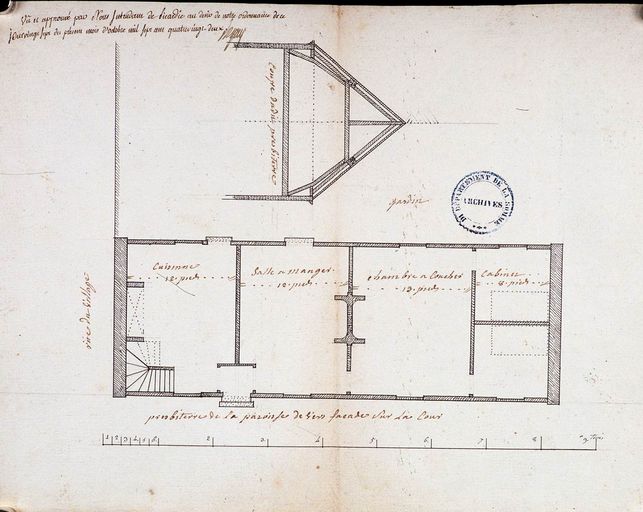 Ancien presbytère (détruit)