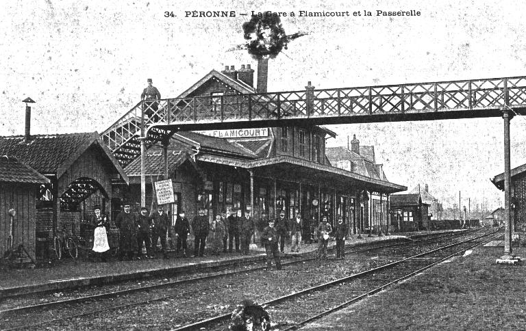 Ancienne gare de Péronne-Flamicourt