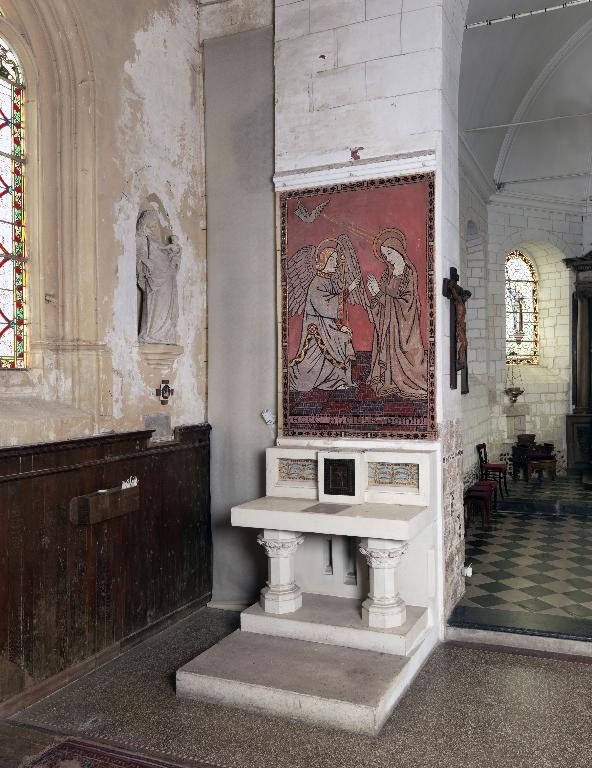 Le mobilier de l'église Saint Pierre de Chépy