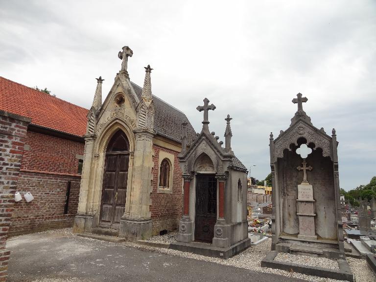Le cimetière communal d'Escarbotin