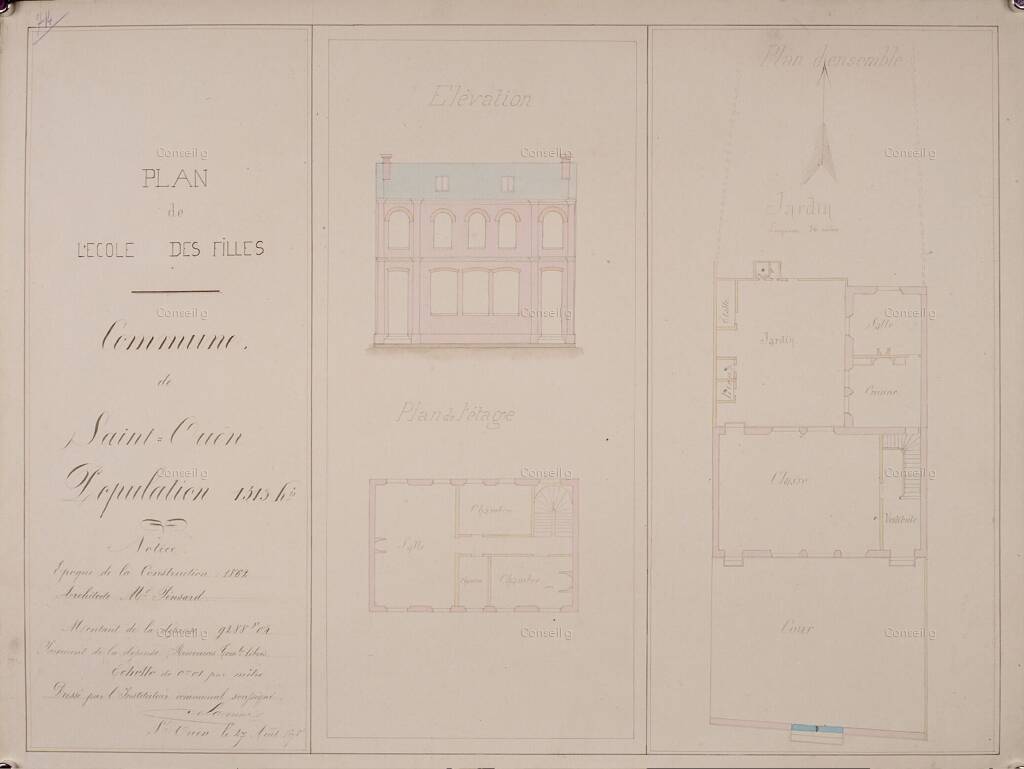 Ancienne école primaire de filles de Saint-Ouen