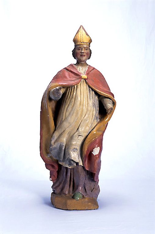 Statue (statuette) : Saint évêque