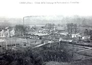 L'usine du Tremblay au début du 20e siècle (AC Creil).