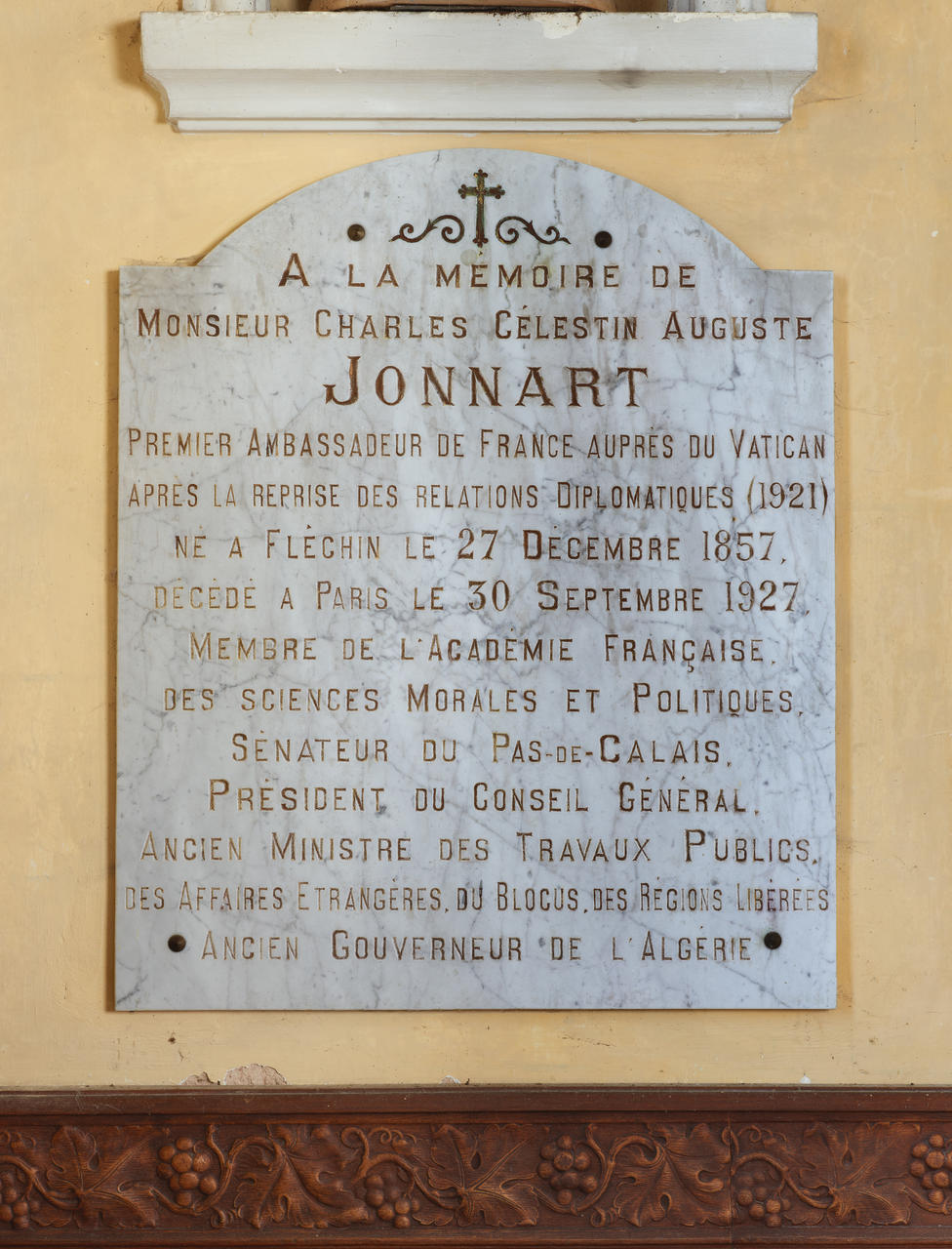 Le mobilier de l'église Saint-Jacques de Cuhem