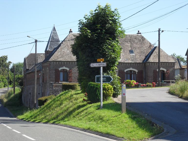 Le village d'Authuille