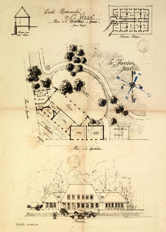 École maternelle Séverine (ancienne salle d'asile puis école maternelle Saint-Vaast)