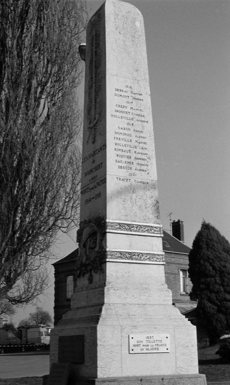 Les monuments aux morts de la Première Guerre mondiale dans la Somme - dossier de présentation