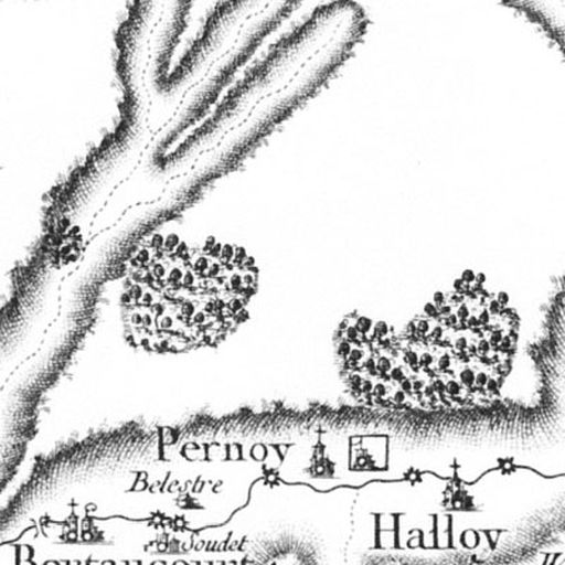 Le village de Pernois