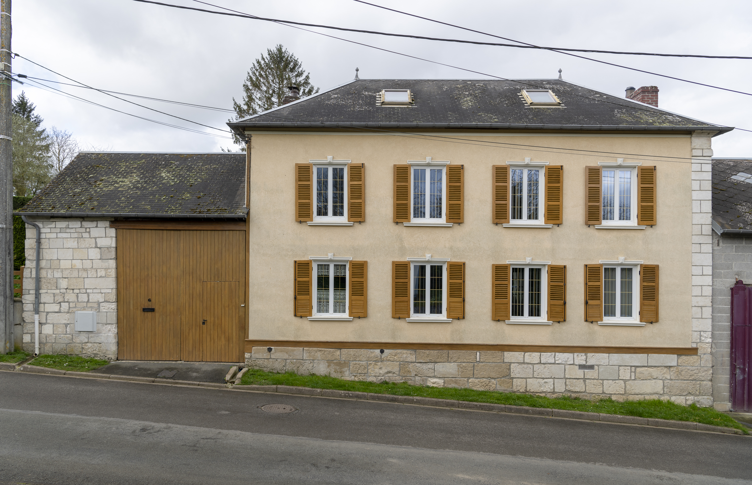 L'habitat du village de Bonneuil-les-Eaux