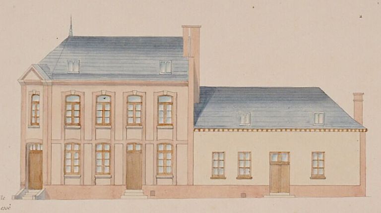 Ancienne mairie et école primaire de Rivery