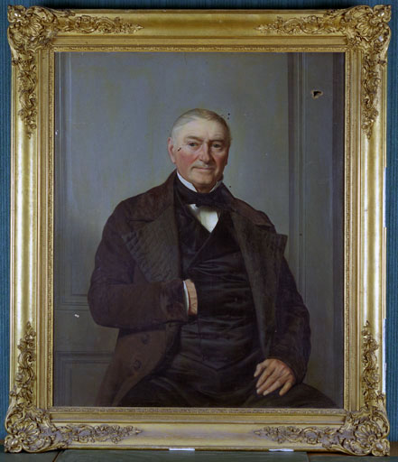 Tableau : Portrait d'homme assis