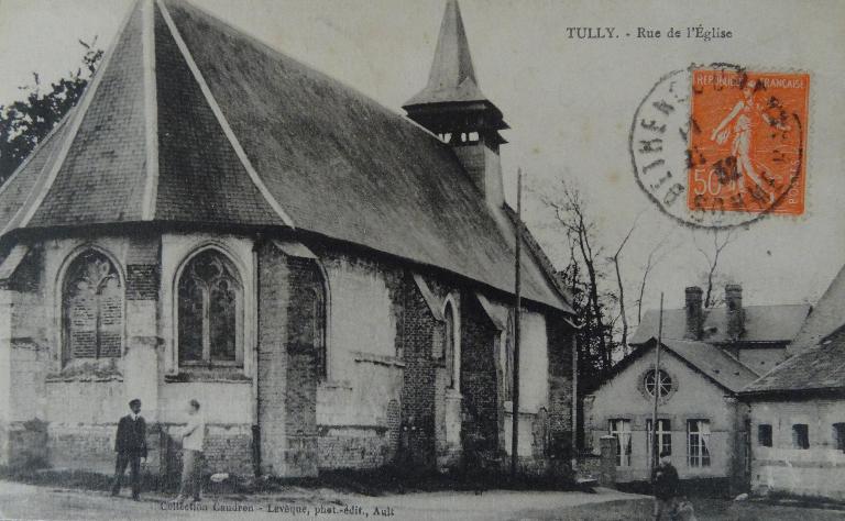 Église paroissiale Saint-Firmin de Tully et ancien cimetière