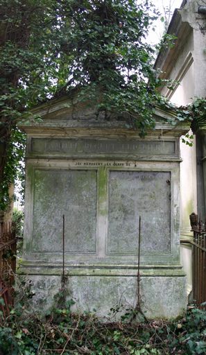 Tombeau (stèle funéraire) de la famille Béguet-Flictier