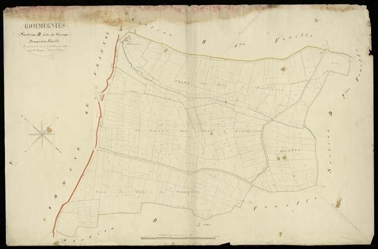 Le territoire communal de Gommegnies