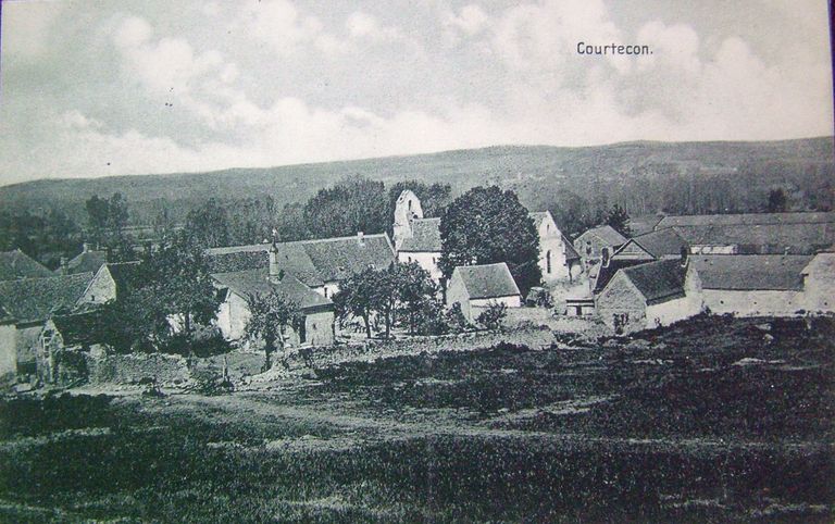 Le village de Pancy-Courtecon