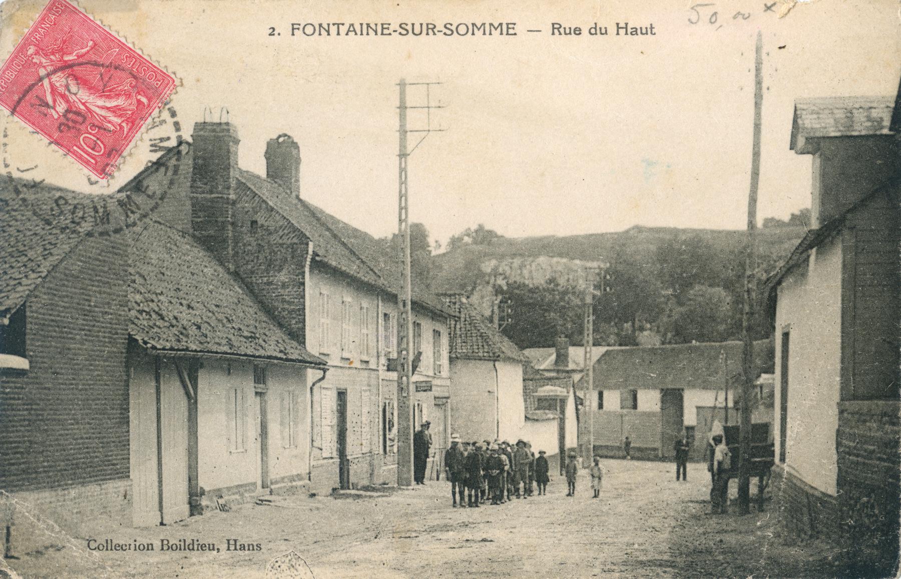 Le village de Fontaine-sur-Somme