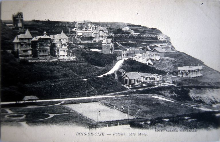 La station balnéaire du Bois-de-Cise à Ault