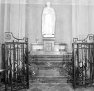 Ensemble (autel, statue) : Bienheureux Frère Salomon (né Louis Nicolas Leclercq)