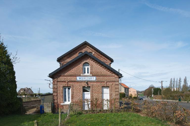 La gare de Woincourt