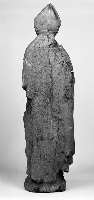 Statue (petite nature) : évêque