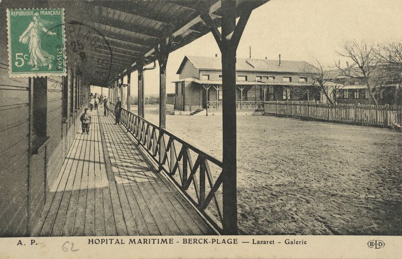 hôpital marin dit hôpital Napoléon, puis grand hôpital maritime