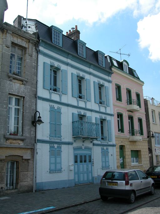 Le quartier de la Ville-Basse à Saint-Valery-sur-Somme