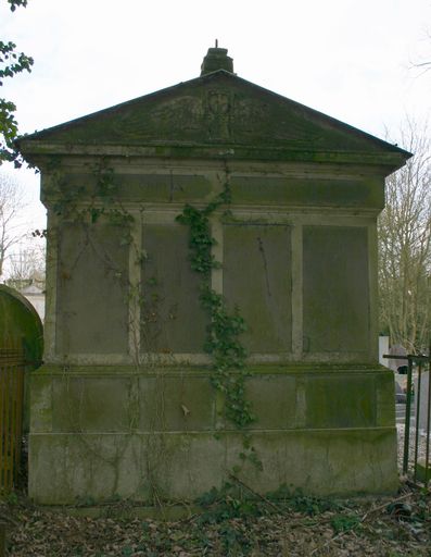 Tombeau (stèle funéraire) de la famille Grévin et des familles Poulain-Massoulle