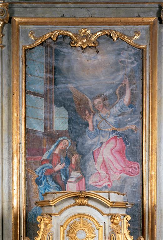 Retable du maître-autel avec son tableau d'autel