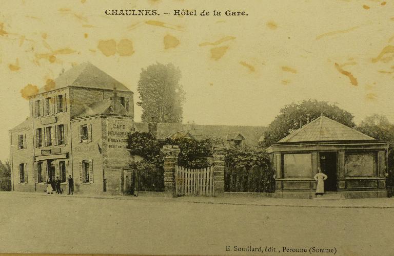 Ancien Hôtel de la Gare, à Chaulnes