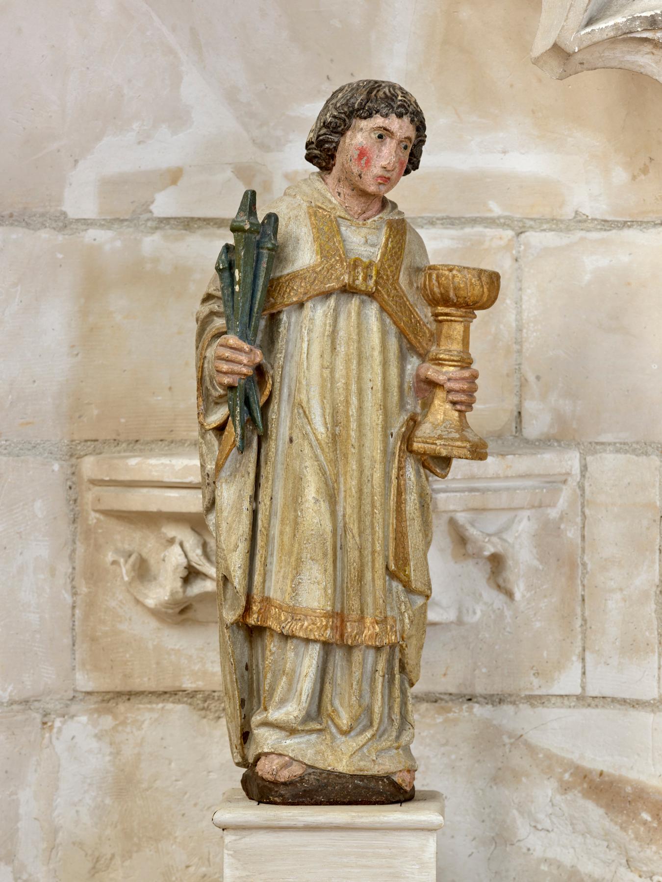 Statue (statuette) : saint Jean ou ange