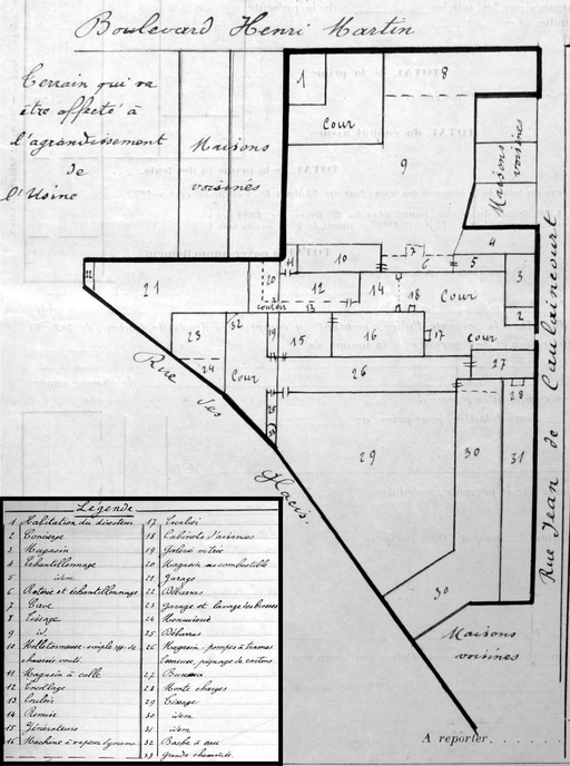 Ancienne passementerie Lebée, tissage de coton Chatelain & Black, usine de Coulaincourt Décaudin & Béguin, puis de La Cotonnière de Saint-Quentin, confection Cotariel, puis imprimerie et magasin