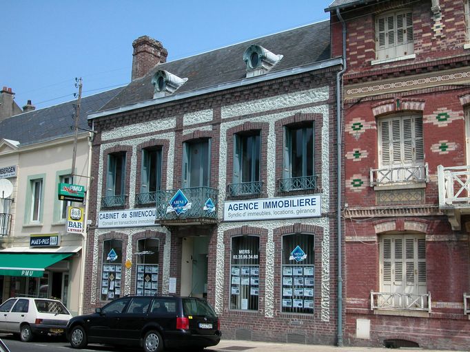 Le quartier et la station balnéaire du Bourg-d'Ault