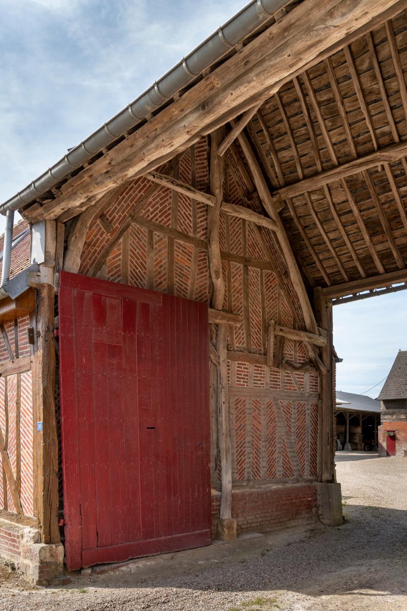 L'habitat du village de Thieux