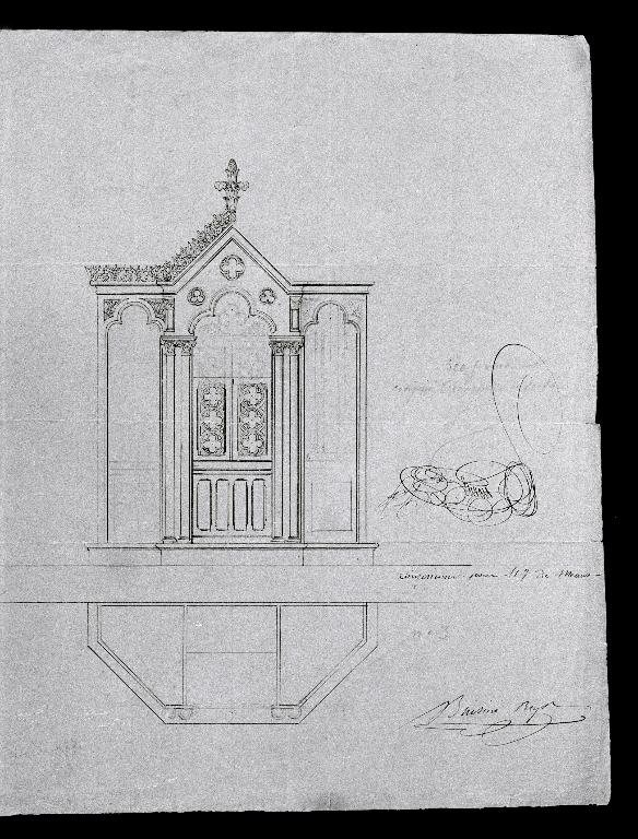 Présentation du mobilier de la cathédrale Saint-Gervais-Saint-Protais de Soissons