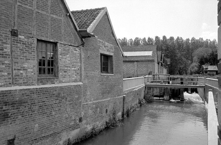 Ancien moulin, devenu usine textile Gendron et Dousinelle, puis société des Ets Siebold et Dousinelle