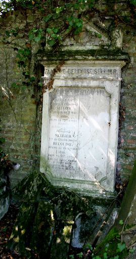 Tombeau (stèle funéraire) de la famille Belguise-Sellier