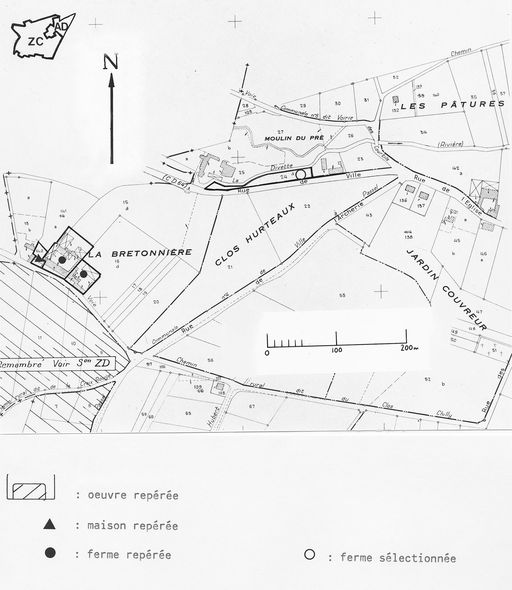 Le canton de Noyon : le territoire de la commune de Passel