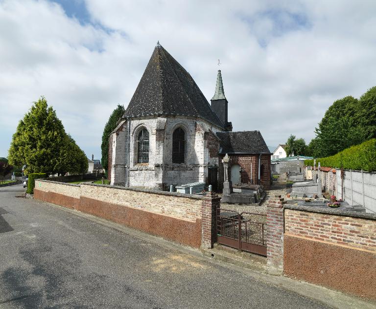Église paroissiale et cimetière Notre-Dame de la Nativité de Friaucourt
