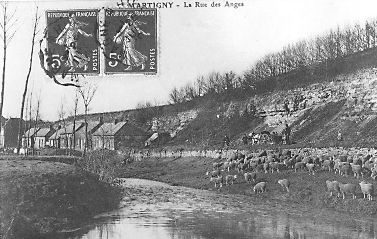 Le canton d'Aubenton : le territoire de la commune de Martigny