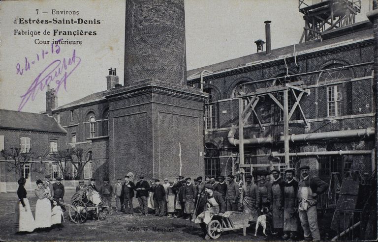 Sucrerie de betteraves Thirial Bertin et Compagnie, puis Sucrerie et Distillerie de Francières