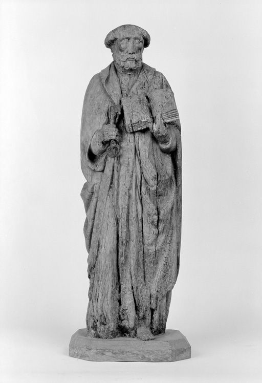 Statue (statuette) : saint Pierre