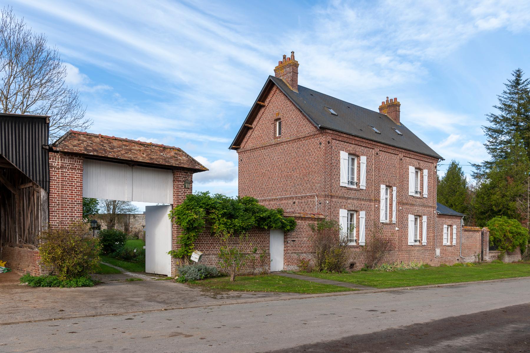 L'habitat du village de Noirémont