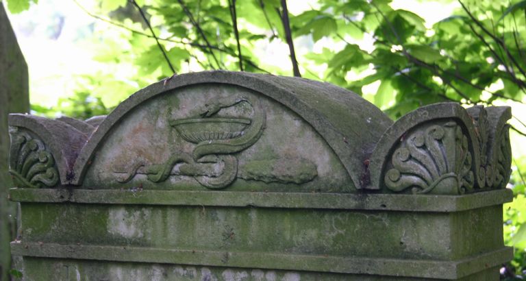 Tombeau (sarcophage) des familles Lemerchier de Gonnelieu-Gaudefroy de Roisel et Génin et enclos funéraire Desprez