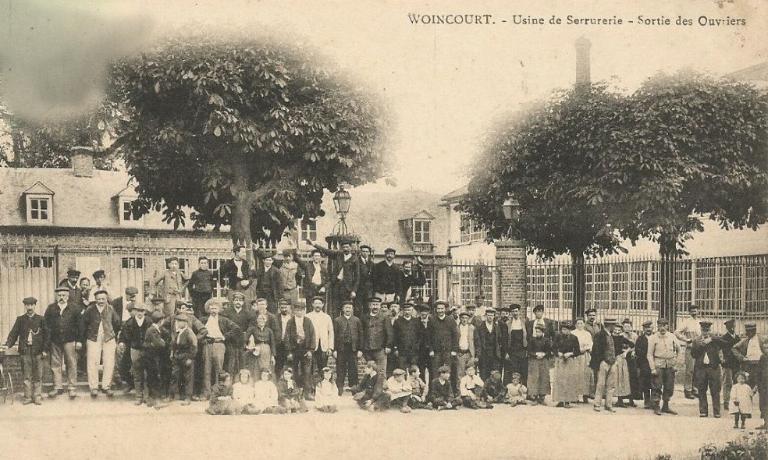 Ancienne robinetterie puis usine de serrurerie Bricard et Gauthier, devenue usine de serrurerie Bricard J. et G., puis Bricard et Cie, puis robinetterie Bricard et Cie, actuellement robinetterie Chuchu-Decayeux