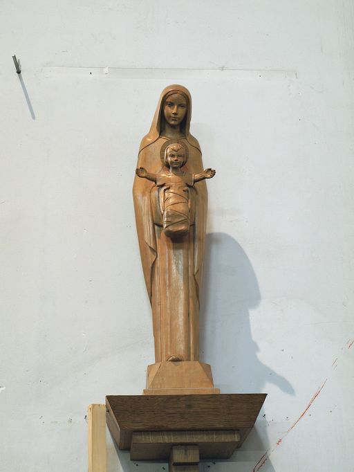 Statue (3) : Saint Joseph ; Vierge ; Vierge à l'Enfant