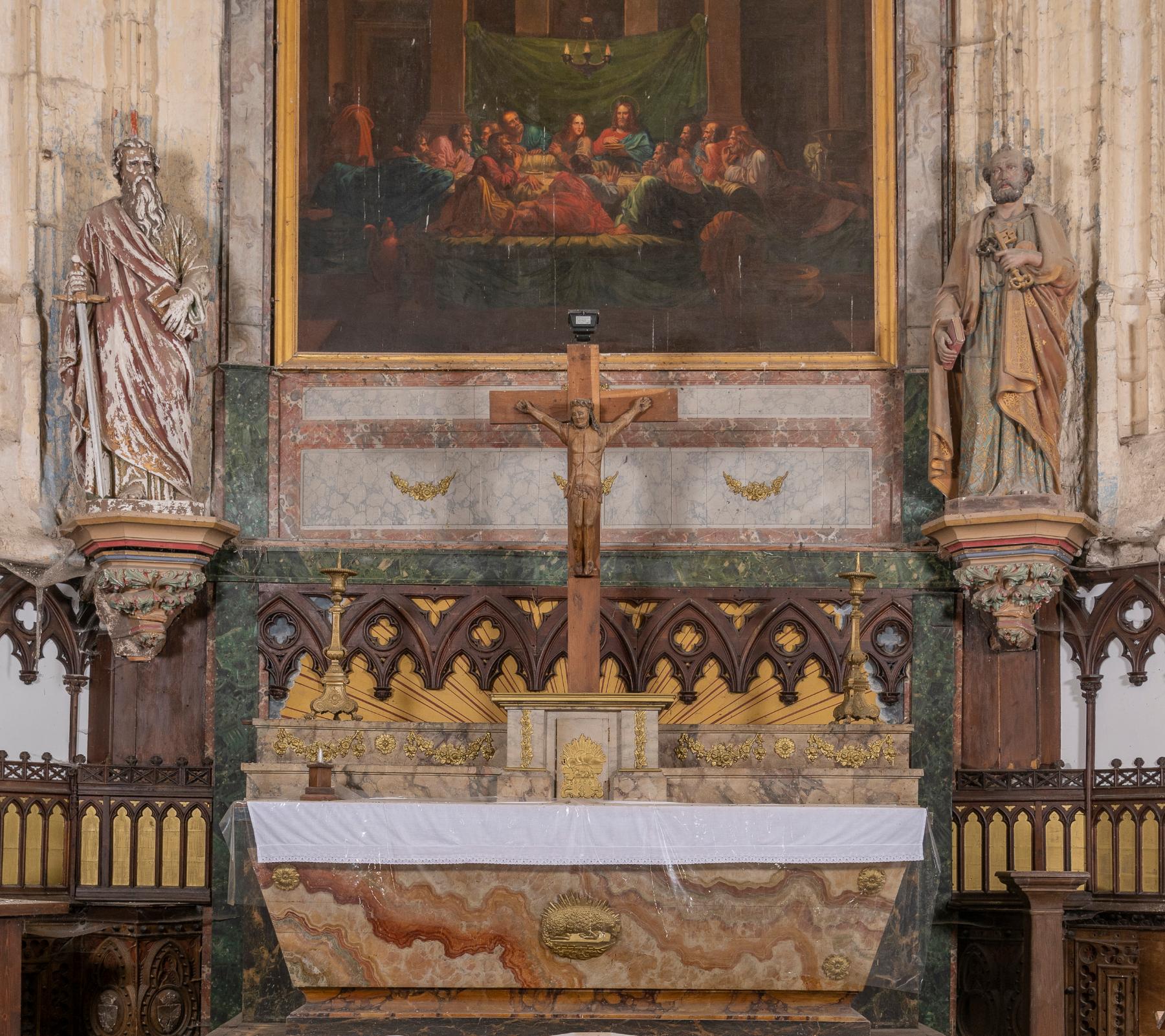 Le mobilier de l'église Saint-Pierre