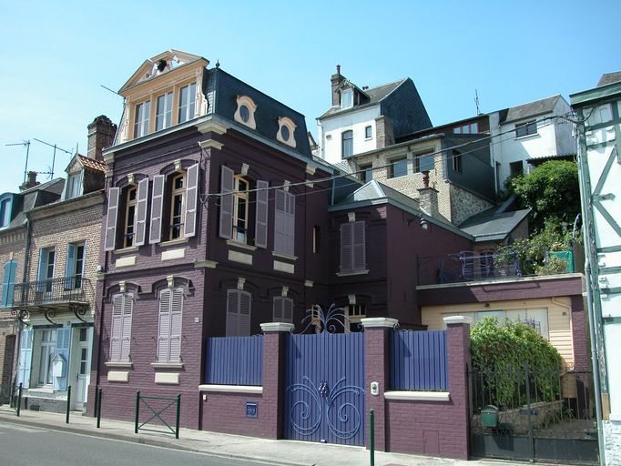 Le quartier de la Ville-Basse à Saint-Valery-sur-Somme