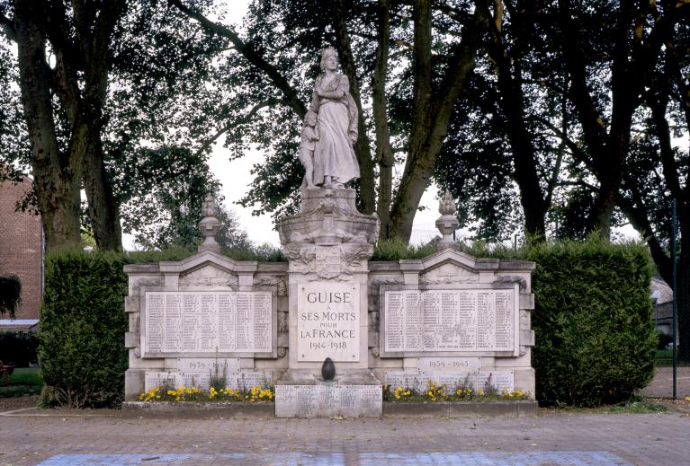Monument aux morts de la guerre de 1914-1918 à Guise
