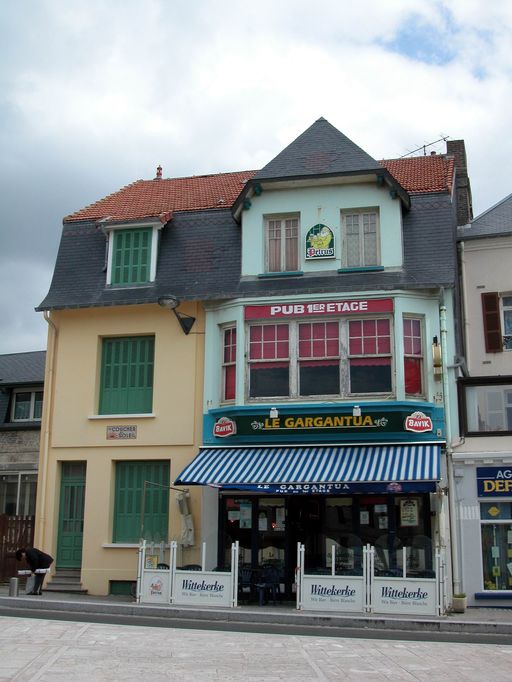 Café-restaurant dit Chez Gargantua puis Le Gargantua et maison dite Au Coucher du Soleil (à Cayeux-sur-Mer)