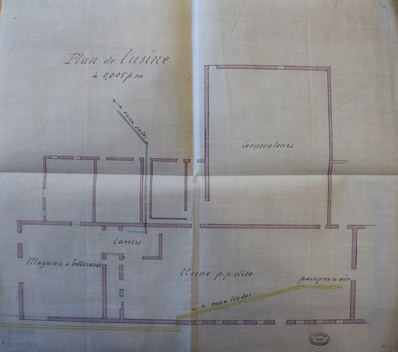 Ancienne sucrerie de betteraves Mils et Cie, puis SA Sucrière de Berneuil-sur-Aisne, puis Sucrerie et Distillerie de l'Aisne